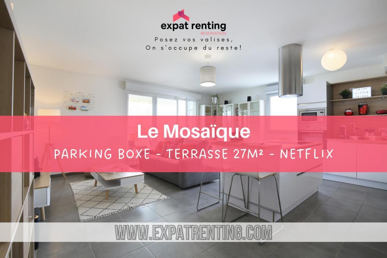 Апартаменты Expat Renting - Le Mosaique - Patte D'Oie - Parking Тулуза Экстерьер фото