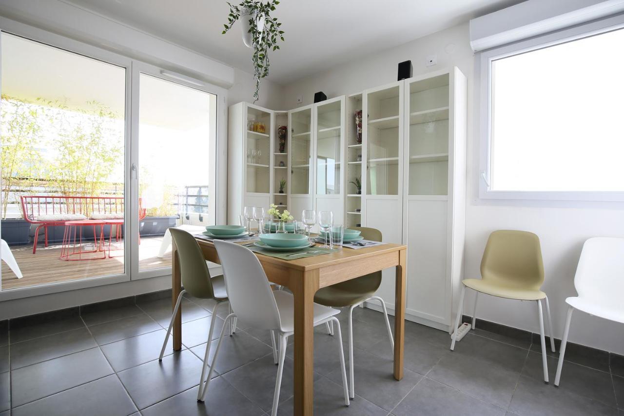 Апартаменты Expat Renting - Le Mosaique - Patte D'Oie - Parking Тулуза Экстерьер фото