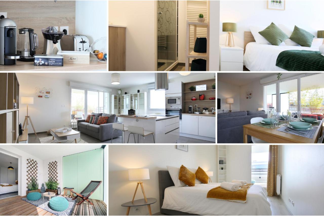 Апартаменты Expat Renting - Le Mosaique - Patte D'Oie - Parking Тулуза Экстерьер фото